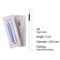 1R Tattoo Needles 0.35mm*50mm For Permanent Makeup Eyebrow Lip Tattoo Machine Needles